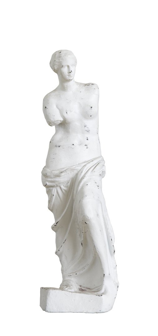 Statue Mary weiß 12x H 48