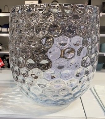 Kunstvolle Glasvase - Blumenvase Bubble 30 cm hoch. Einfach GROßARTIG!